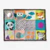 Tapis De Jeu Multi Activités Sensoriel Géant Infantino Vert - Infantino -Magasin De Jouets tapis de jeu multi activites sensoriel geant infantino