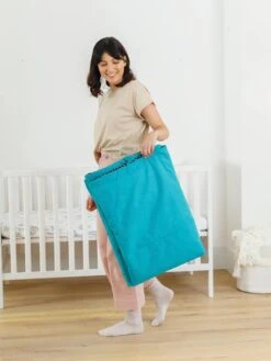 Tapis De Jeu Multi Activités Sensoriel Géant Infantino Vert - Infantino -Magasin De Jouets tapis de jeu multi activites sensoriel geant infantino 4