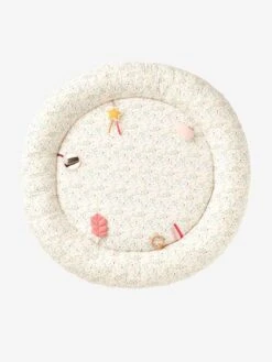 Tapis D'éveil Avec Arches Florettes Ecru / Multico - Vertbaudet -Magasin De Jouets tapis deveil avec arches florettes 2