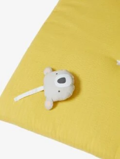 Tapis D'éveil En Lange Sans Arche Tropik Moutarde - Vertbaudet -Magasin De Jouets tapis deveil en lange sans arche tropik 5