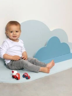 Tapis D'éveil Nuage Small - QUUT Bleu Ciel - Quut -Magasin De Jouets tapis deveil nuage small quut 2
