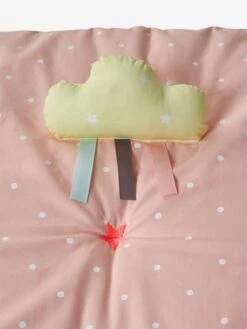 Tapis D'éveil Souple Sans Arche Sweet Fun Rose Imprimé - Vertbaudet -Magasin De Jouets tapis deveil souple sans arche sweet fun 4