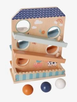 Toboggan à Balles En Bois FSC® Multicolore - Vertbaudet -Magasin De Jouets toboggan a balles en bois fsc 4