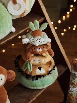 Tour à Empiler En Tissu TANZANIE Multicolore - Vertbaudet -Magasin De Jouets tour a empiler en tissu tanzanie 3