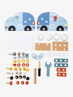 Voiture à Construire Et à Bricoler En Bois FSC® Gris - Vertbaudet -Magasin De Jouets voiture a construire et a bricoler en bois fsc 2