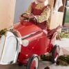 Voiture Porteur à Pédales En Métal Rouge - Vertbaudet -Magasin De Jouets voiture porteur a pedales en metal