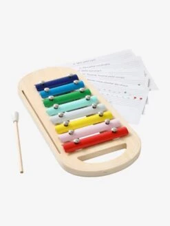 Xylophone Avec Partitions En Bois FSC® Multicolore - Vertbaudet -Magasin De Jouets xylophone avec partitions en bois fsc 4